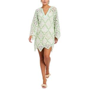 Mestiza New York Womens  Palermo Crochet Mini Dress